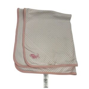 Little Me Blanket OS Pink Heart Ballet Slipper Embroidered Girls Replacement